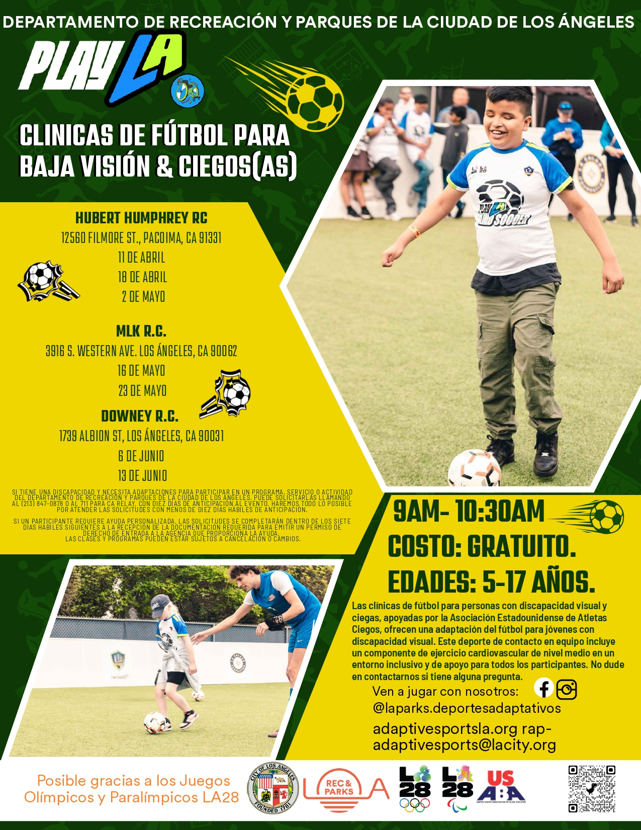 Blind Soccer spanish version
